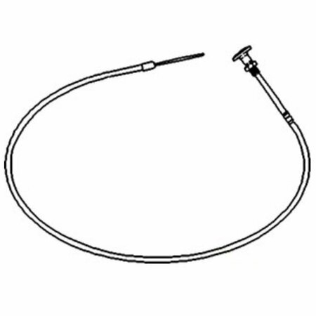 AFTERMARKET 46in. Choke Cable Fits Massey Ferguson MF Forklift 2500 374217R92